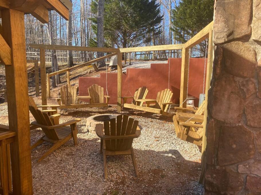 Red Rooster Family Cabin W/Hot Tub+Fire Pit+View Franklin Εξωτερικό φωτογραφία