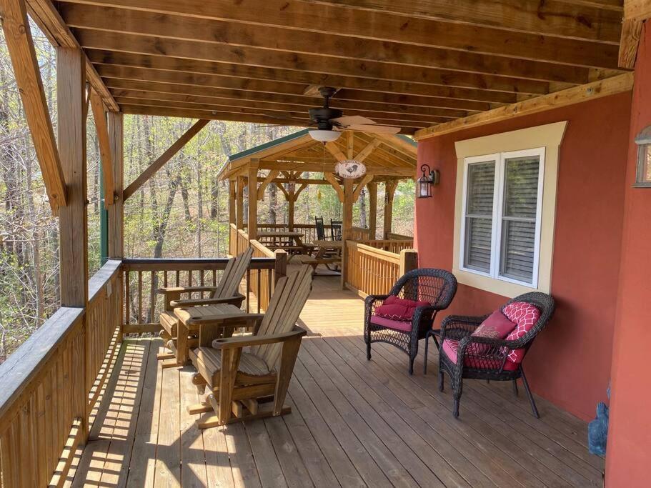 Red Rooster Family Cabin W/Hot Tub+Fire Pit+View Franklin Εξωτερικό φωτογραφία