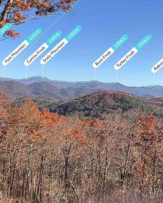 Red Rooster Family Cabin W/Hot Tub+Fire Pit+View Franklin Εξωτερικό φωτογραφία