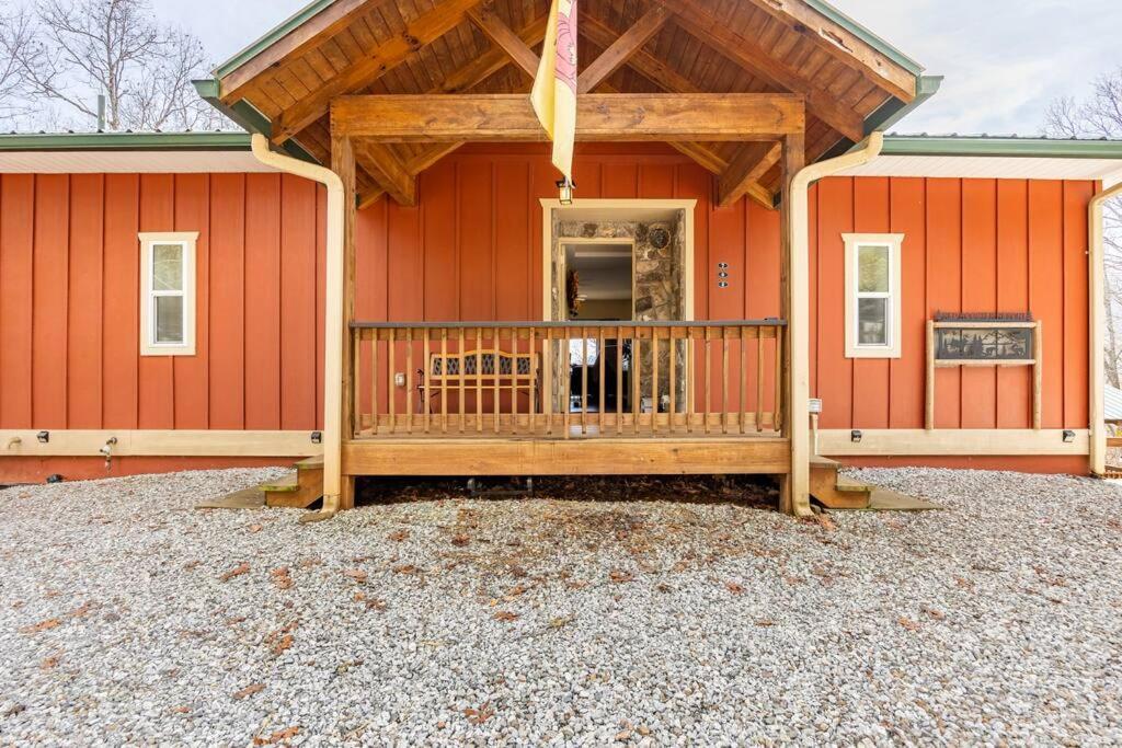 Red Rooster Family Cabin W/Hot Tub+Fire Pit+View Franklin Εξωτερικό φωτογραφία
